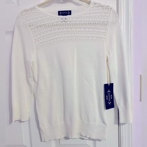 NWT Nanette Lepore lightweight cotton sweater